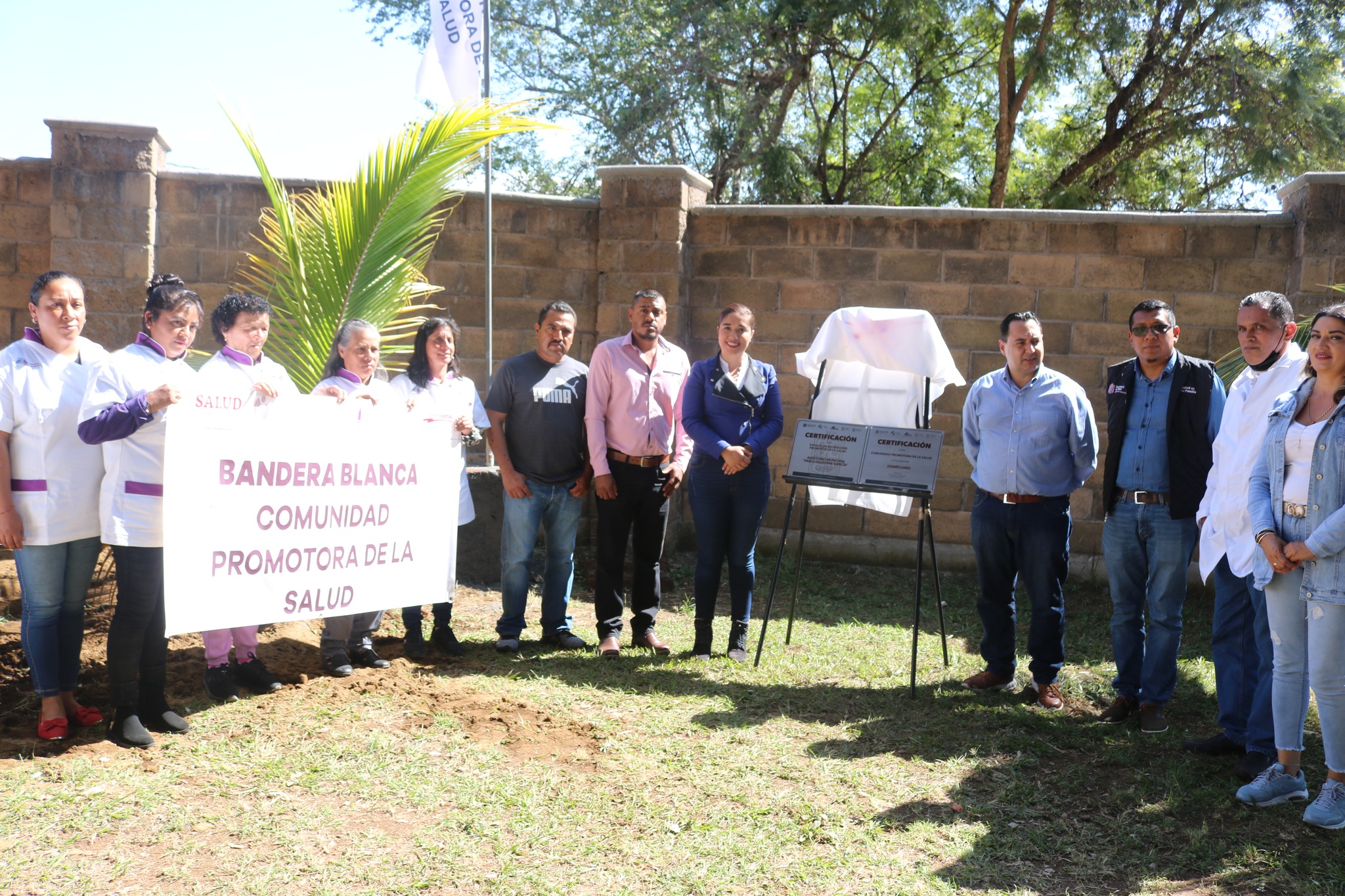 Certificación de Comunidad Promotora de la Salud a la localidad de Zirimicuaro