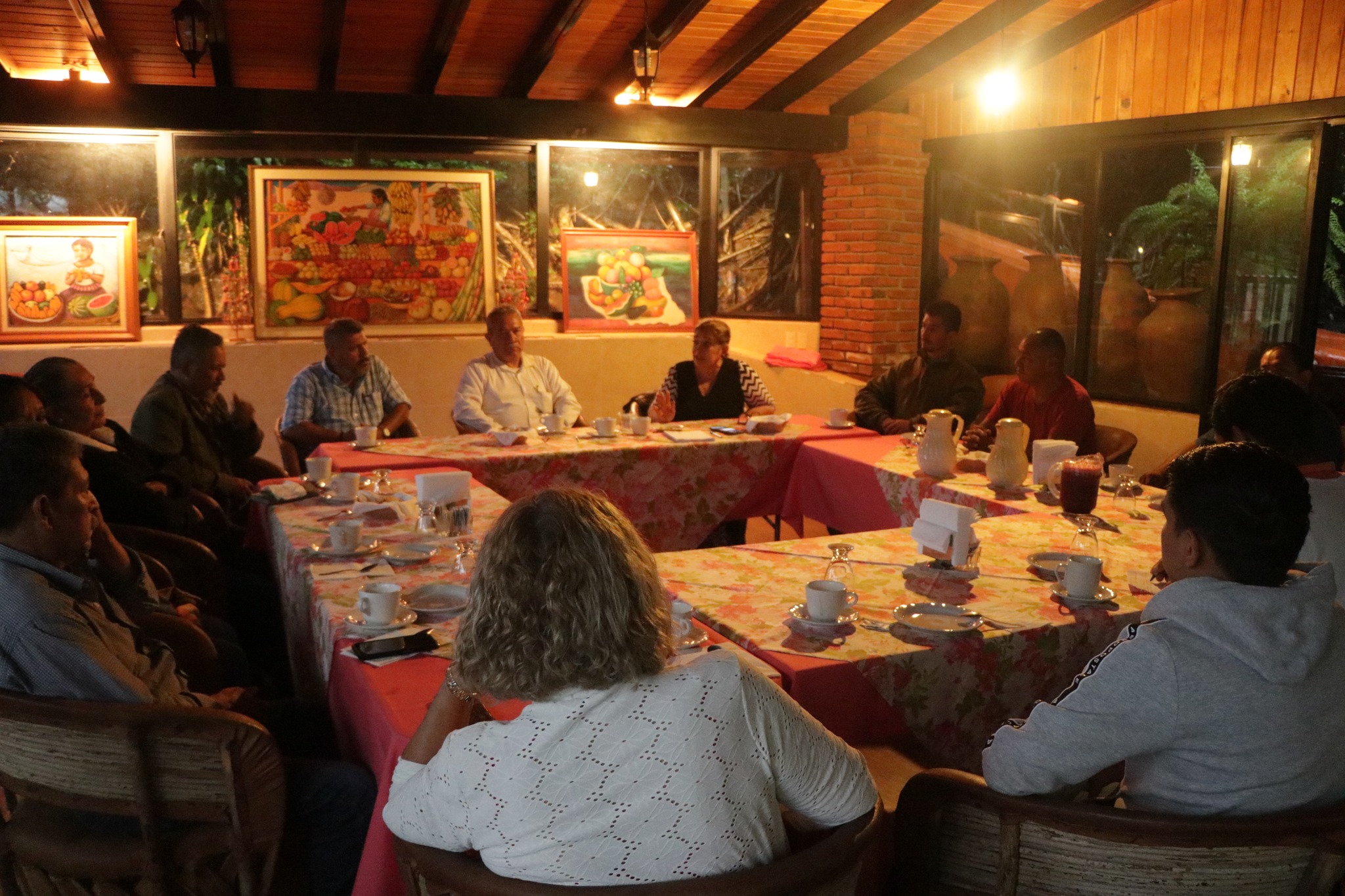 Reunión de Cafetaleros en Ziracuaretiro