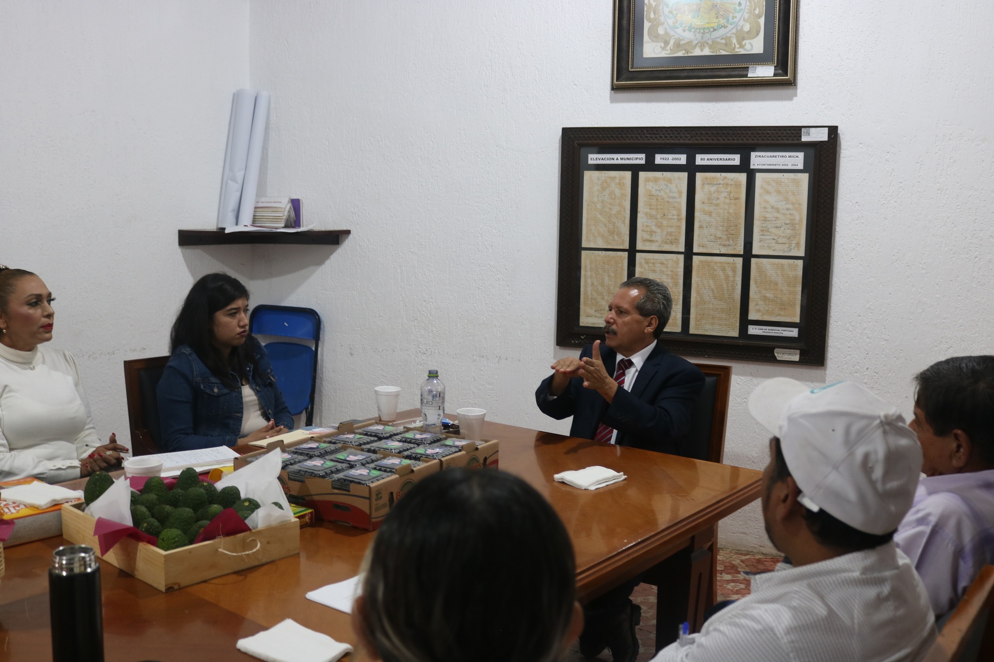 Visita del maestro Martín López Ortiz, Director General de Unidades Regionales de la Secretaria de Educación